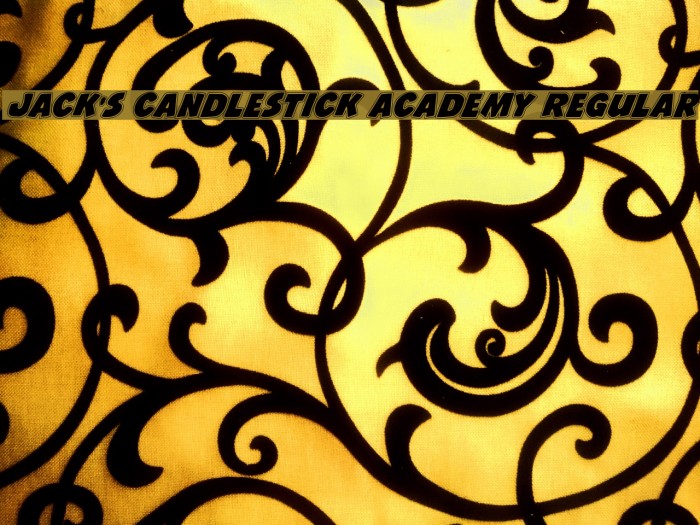 Jack's Candlestick Academy Regular Example 3