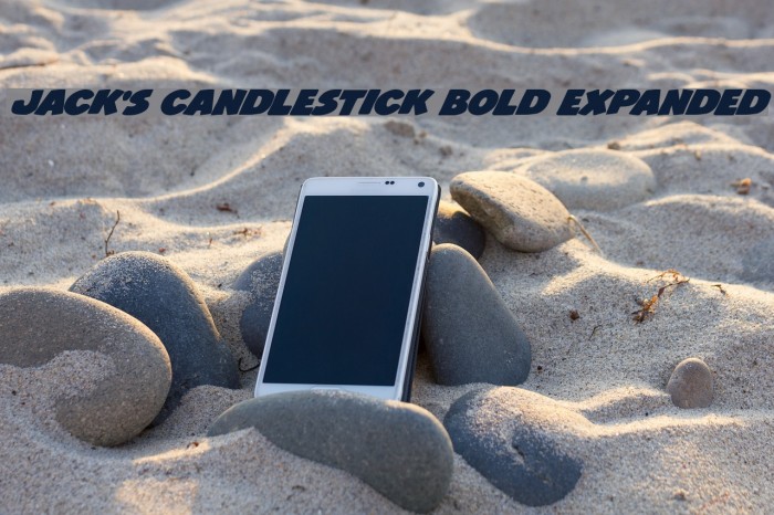 Jack's Candlestick Bold Expanded Example 1