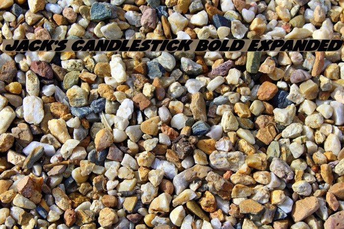 Jack's Candlestick Bold Expanded Example 2