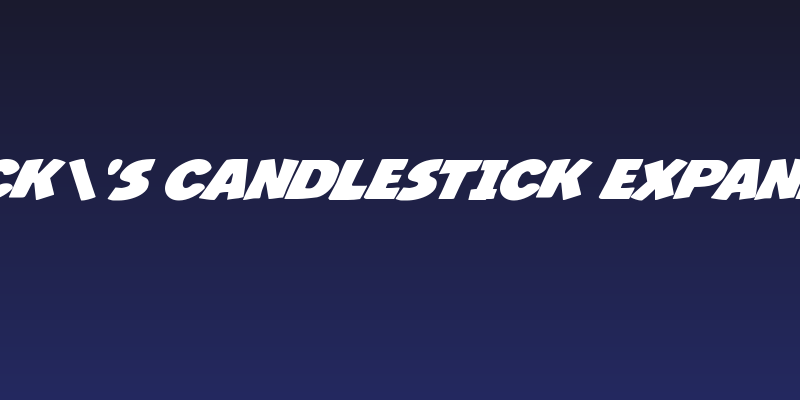 Jack's Candlestick Expanded Social Header