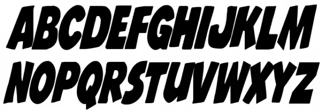 Jack's Candlestick Extra-condensed Schriftart Kleinbuchstaben