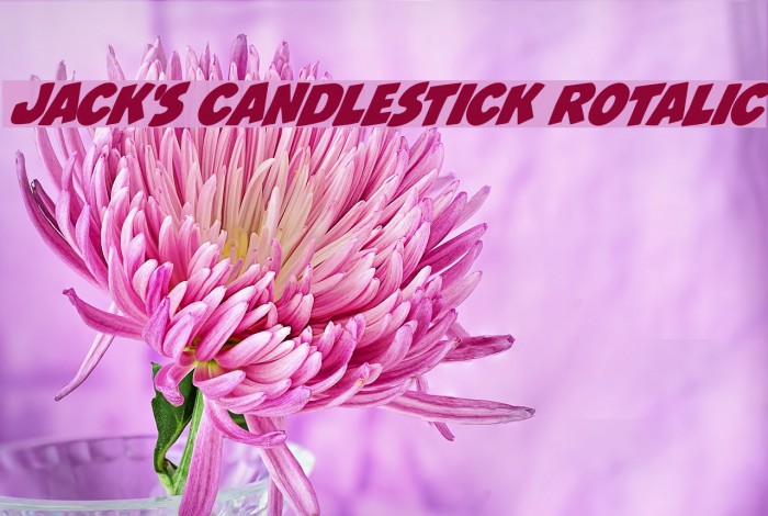Jack's Candlestick Rotalic Example 1