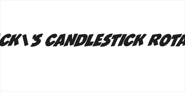 Jack's Candlestick Rotalic Logo