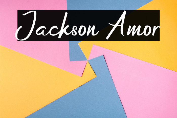 Jackson Amor Example 1
