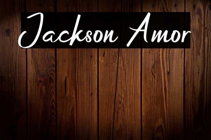 Jackson Amor Example 2