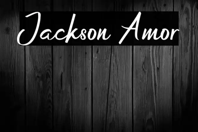 Jackson Amor Caratteri examples