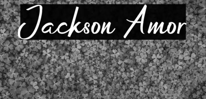 Jackson Amor Caratteri examples
