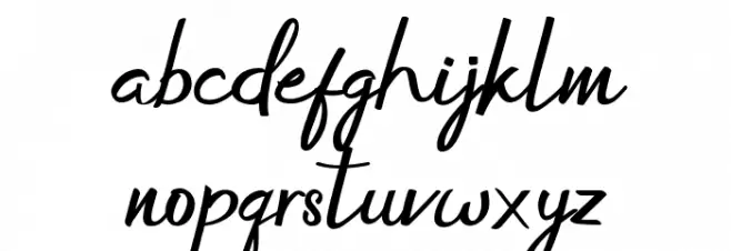 Jackson Amor Caratteri MINUSCOLO