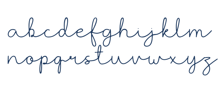 Jackson Font Lowercase