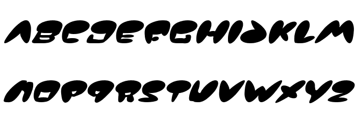 Jackson Italic Font LOWERCASE