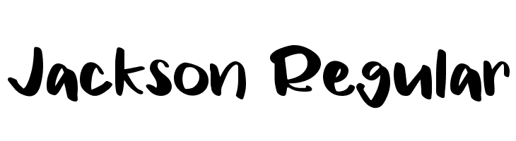 Jackson Regular  Fuentes Gratis Descargar