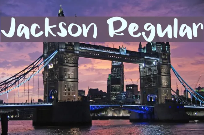 Jackson Regular Example 2