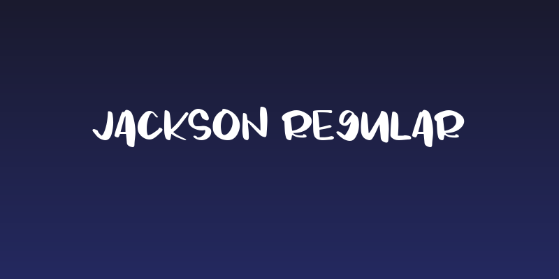 Jackson Regular Social Header