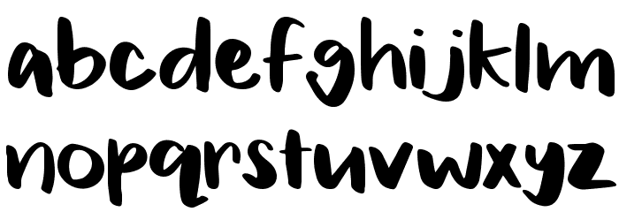 Jackson Regular Font LOWERCASE