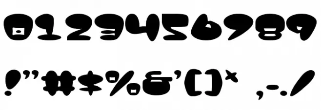 Jackson Font OTHER CHARS