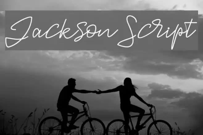 JacksonScript Font examples