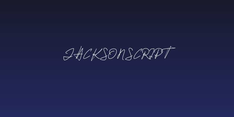 JacksonScript Social Header