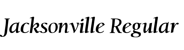 Jacksonville Regular Font
