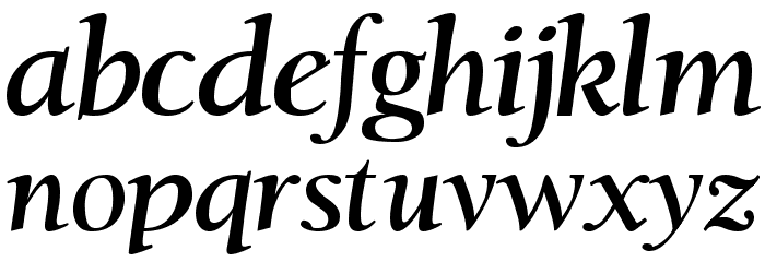 Jacksonville Regular Font LOWERCASE