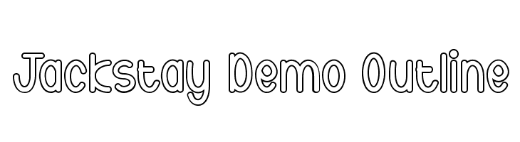 Jackstay Demo Outline  font caratteri gratis