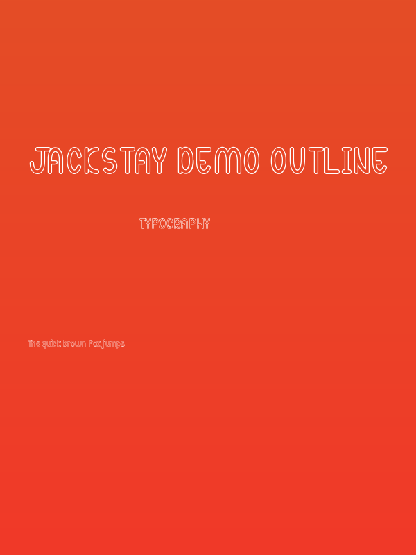 Jackstay Demo Outline Poster