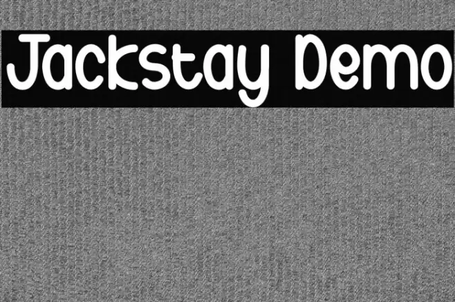 Jackstay Demo フォント examples
