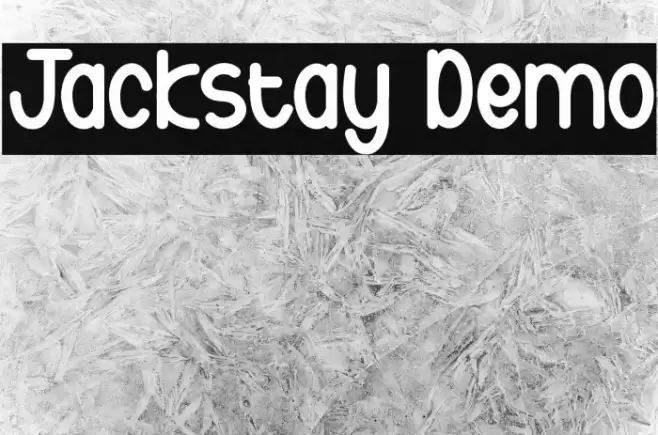 Jackstay Demo フォント examples