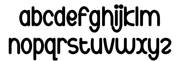 Jackstay Demo Font LOWERCASE