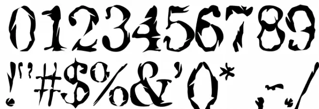 JacktheHipper Font OTHER CHARS