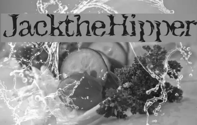 JacktheHipper Font examples