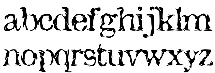 JacktheHipper Font LOWERCASE