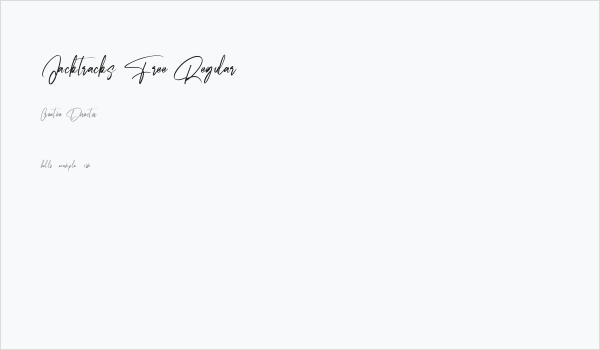 Jacktracks Free Regular Business Card