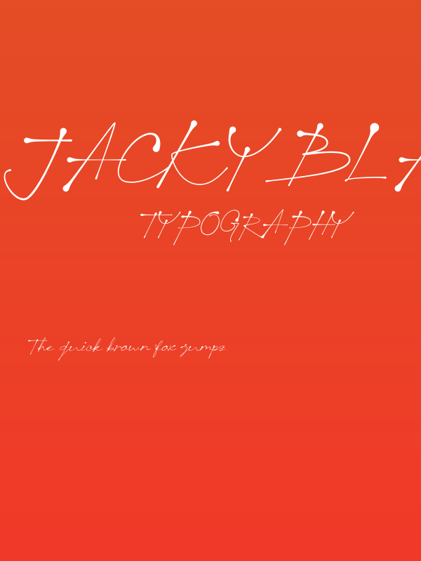 Jacky Black Trial Poster
