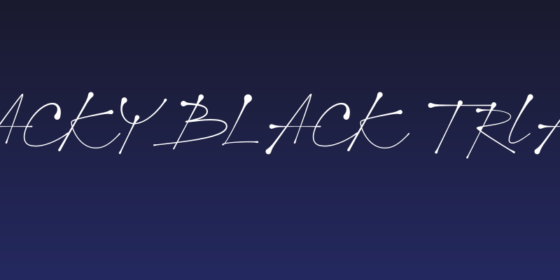 Jacky Black Trial Social Header