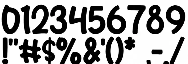 Jacky Boys Font OTHER CHARS