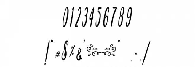 JackyShake-PersonalUse Font OTHER CHARS