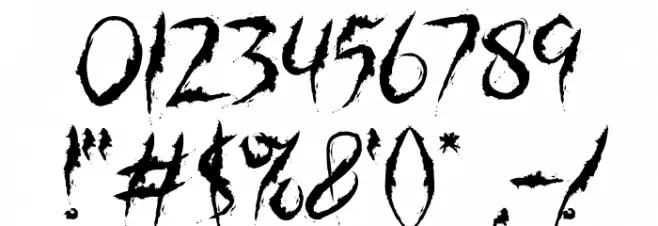 Jacmax Font OTHER CHARS