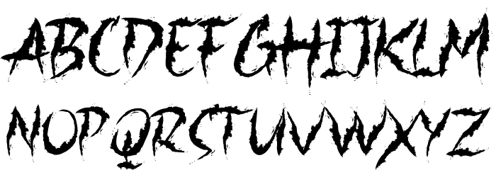Jacmax Font LOWERCASE