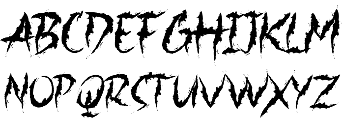 Jacmax Font LOWERCASE