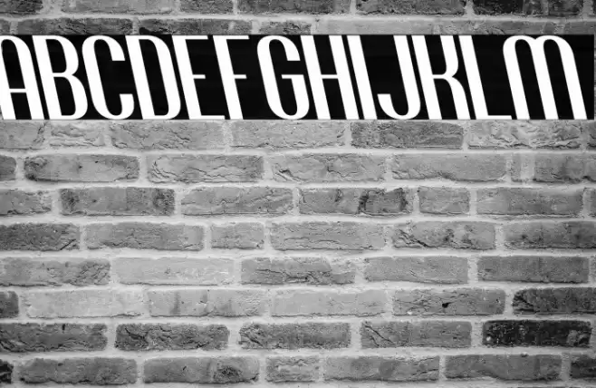 Jacob and son Tilted Font examples