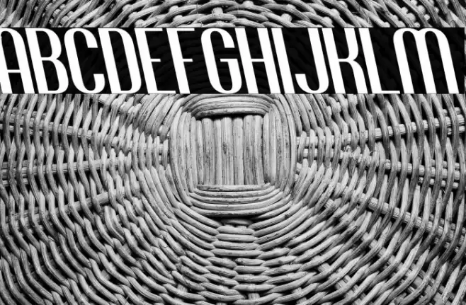 Jacob and son Tilted Font examples