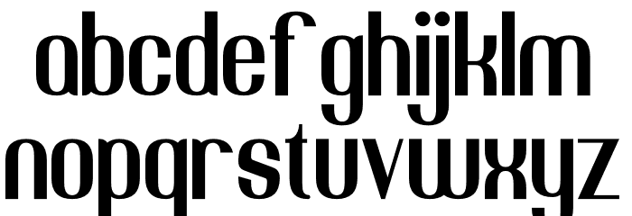 Jacob and son Font LOWERCASE