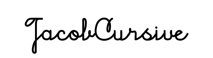 JacobCursive  नि: शुल्क फ़ॉन्ट्स डाउनलोड