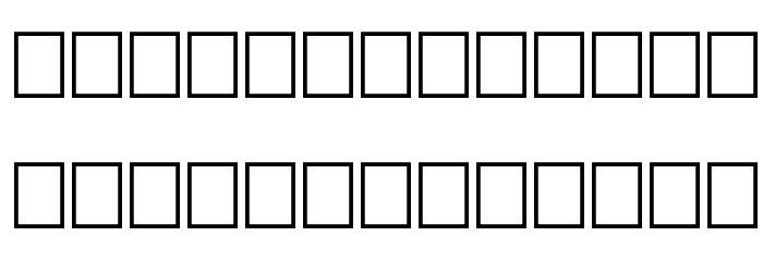 Jacobi Font LOWERCASE