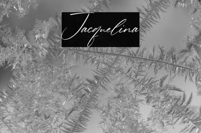 Jacquelina Font examples