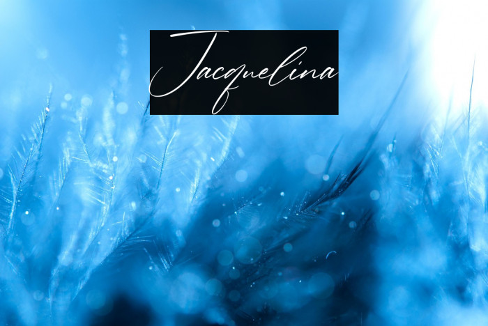 Jacquelina Example 2