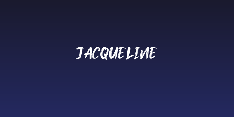 Jacqueline Social Header