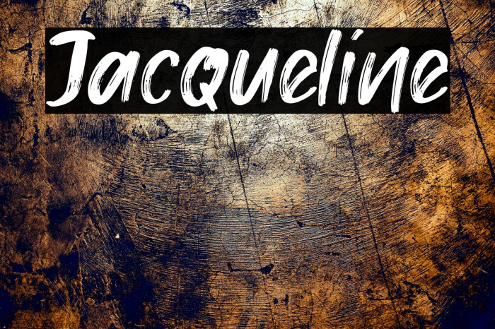 Jacqueline Example 3