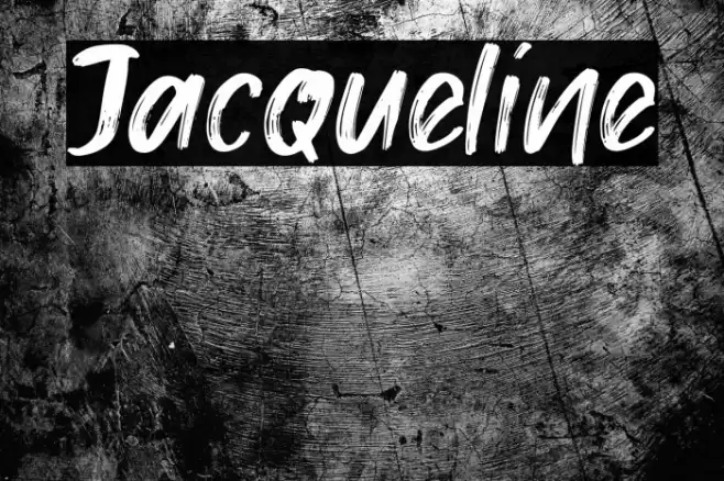 Jacqueline Font examples