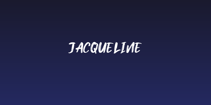 Jacqueline Social Header